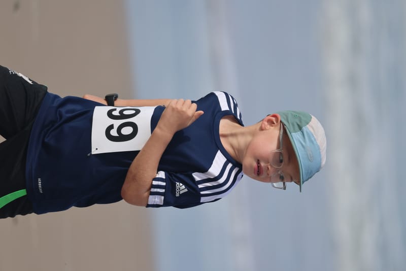 Ballina Athletics Club members at Shelly Beach