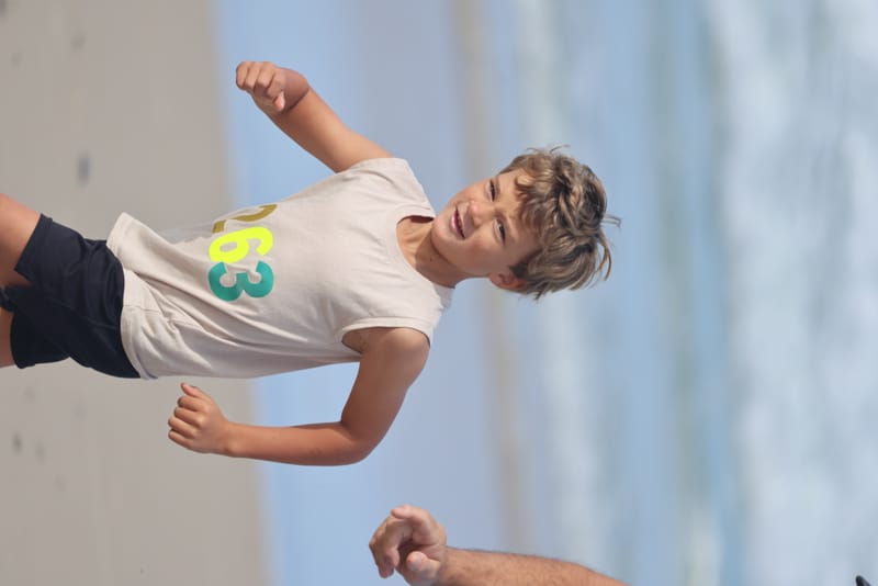 Ballina Athletics Club members at Shelly Beach
