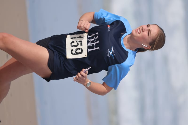 Ballina Athletics Club members at Shelly Beach
