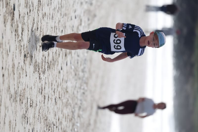 Ballina Athletics Club members at Shelly Beach