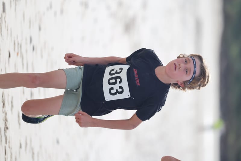 Ballina Athletics Club members at Shelly Beach