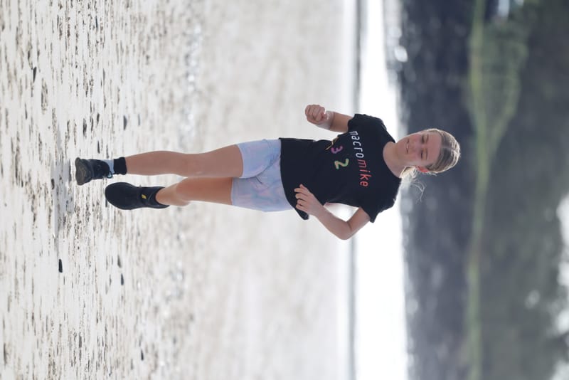 Ballina Athletics Club members at Shelly Beach