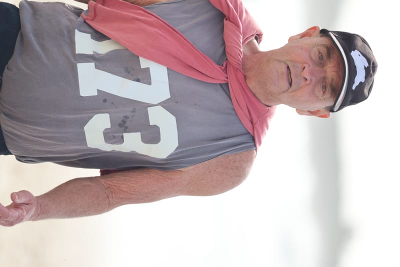 Ballina Athletics Club members at Shelly Beach