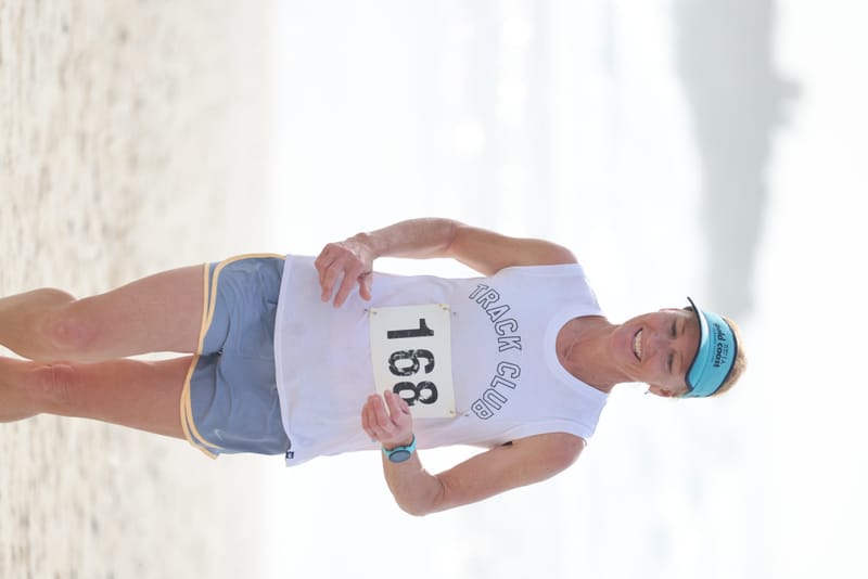 Ballina Athletics Club members at Shelly Beach