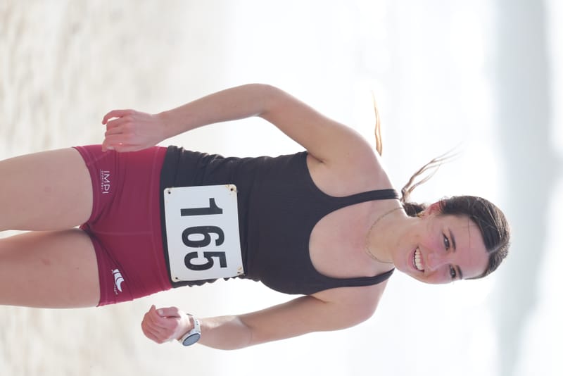 Ballina Athletics Club members at Shelly Beach