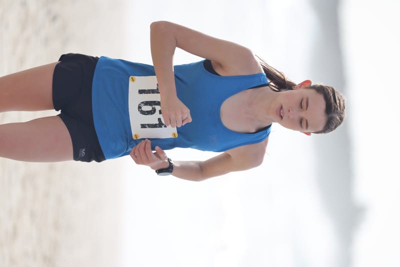 Ballina Athletics Club members at Shelly Beach